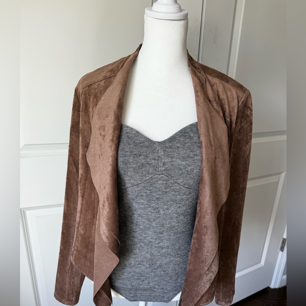 BLANK NYC Westley Sueded Stretchy Jacket.In perfect condition.